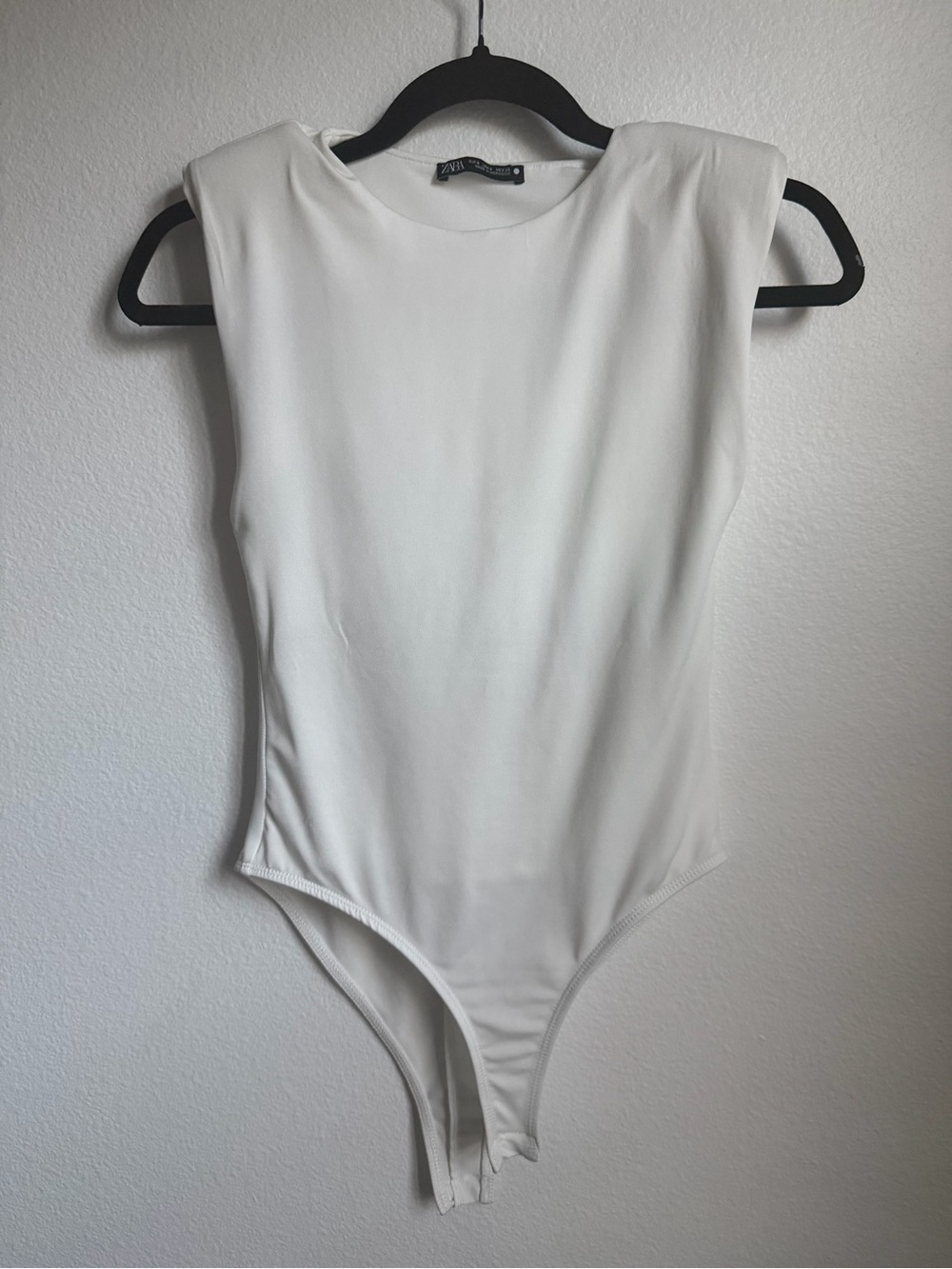 Zara bodysuit with shoulder pads